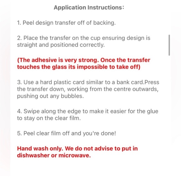 Disney Minnie Christmas Treats Ears DYI Transfer Mug Sticker - Picture 2 of 4